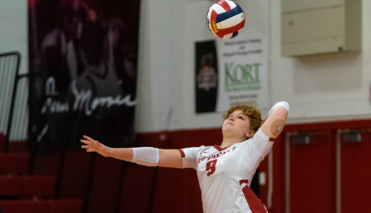 Grenadiers Fall to Midway in Four Sets Tuesday