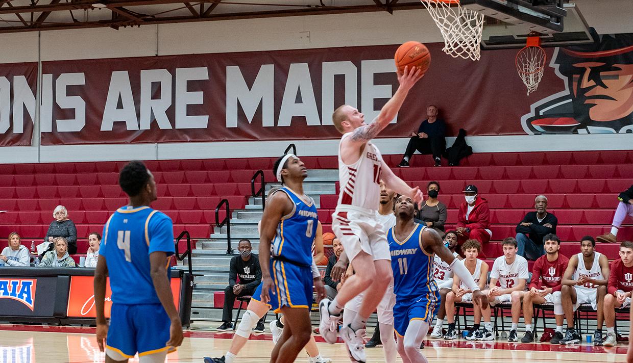 OSBORNE REACHES 1,000 CAREER POINTS AS GRENADIERS DEFEAT MIAMI-MIDDLETOWN 107-78