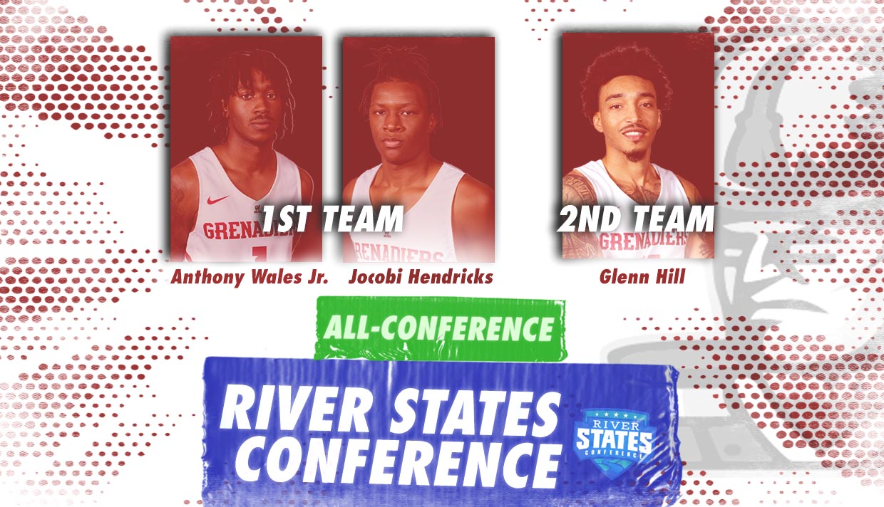 Hendricks and Wales Named To RSC First Team, Hill Named to 2nd Team and Reed Earns Honorable Mention Recognition