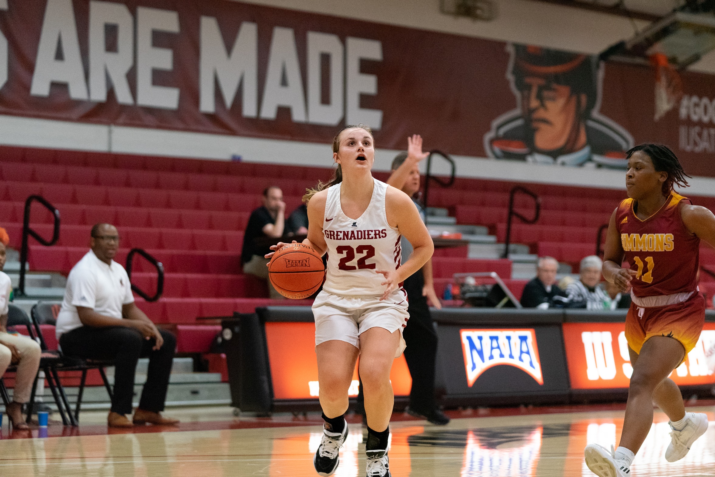 Second Half Surge Sends Grenadiers Past SMWC 77-74