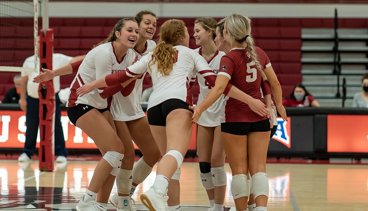 IU SOUTHEAST DEFEATS IU EAST IN FIVE SET THRILLER SATURDAY